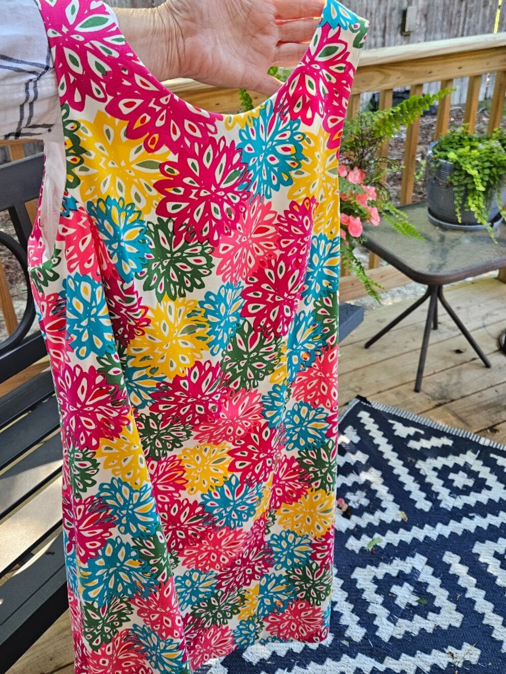 NWOT Pappagallo Lined Floral Dress - Sz 6